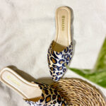 Leopard Textured Loafers