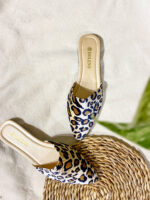 Leopard Textured Loafers