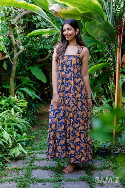 Velora Blue Summer Dress