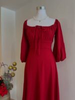 Rose Milkmaid Dress - Image 2