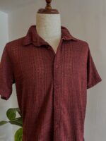 Mordern Regal Shirt - Maroon - Image 2
