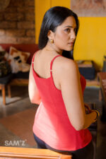 Rose Button Up Top - Image 3