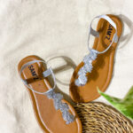 Silver Charm Sandals