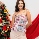 Floral Boho Tube Top