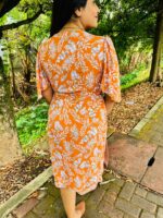 Soleil mini wrap dress - Image 3