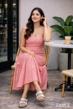 Vintage Plaid Dress - Image 2