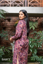 Berry Shirt Dress - Image 3