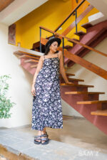 Black Petal Dress - Image 3