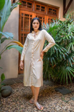 Yellow Striped Dress - Image 2