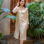 Yellow Striped Dress