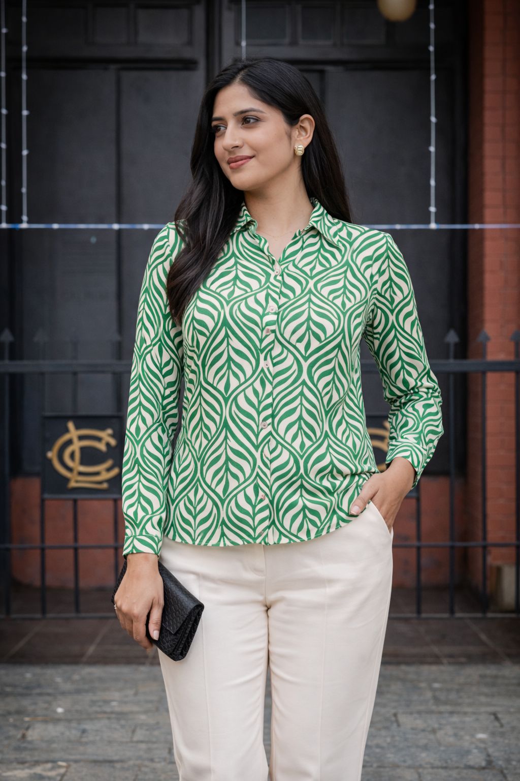 WhatsApp Image 2026-03-04 at 3.28.14 PM (1) Green Chic Shirt - Image 1