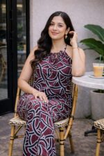 Deep Wine Co-ord Set