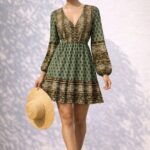 Olive Whisper Dress