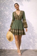 Olive Whisper Dress