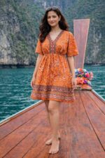 Sunset boho dress - Image 2