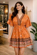 Sunset boho dress - Image 2
