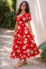 Tropic Rose Dress - Image 3