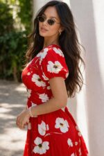 Tropic Rose Dress - Image 2