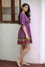 Purple Boho Dress - Image 2