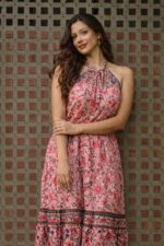 Pink Boho bali Dress - Image 4
