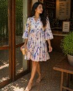 Blue Wave Dress - Image 2