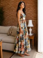 Capri Blue Dress - Image 2
