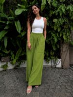 Leaf Green Pant
