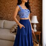 Blue Spring Tank Top
