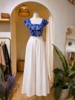 Blue Spring Frill top - Image 3