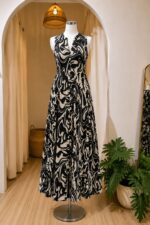 Black Button Down Dress - Image 6
