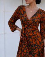 Orange Kiss Dress - Image 4