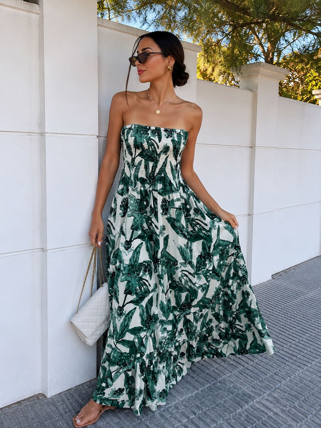 4937b58b-5605-4e7c-8386-cd5622654498 Botanical boho Dress - Image 1