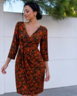 Orange Kiss Dress - Image 6