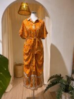 Tangerine Breeze Dress - Image 5
