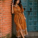 Tangerine Breeze Dress