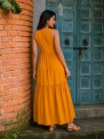 Yellow Luxe Dress - Image 4