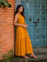 Yellow Luxe Dress - Image 3