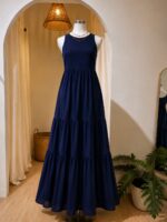 Blue Luxe Dress - Image 6