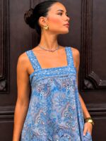 Omari Blue Dress - Image 2
