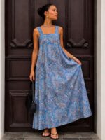 Omari Blue Dress