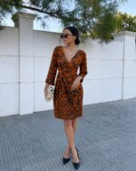 Orange Kiss Dress - Image 2