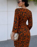 Orange Kiss Dress - Image 3