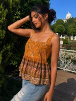 Orangy Boho Top - Image 2