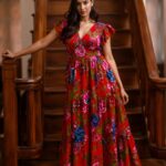 Red Sherry Dress