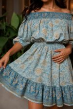 Sea Blue Dress - Image 5