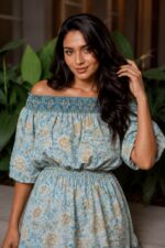 Sea Blue Dress - Image 3