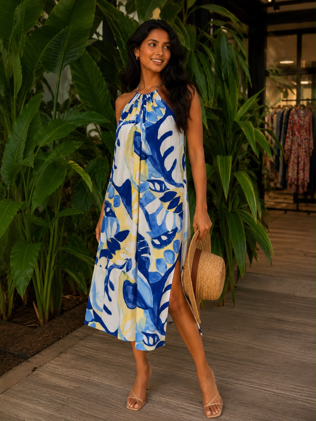 WhatsApp Image 2026-07-18 at 3.36.58 PM Blue Kai Dress - Image 1