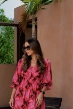 Rose Batik Dress - Image 4