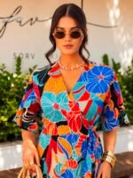 Palm Glow Dress - Image 5