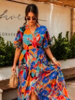Palm Glow Dress - Image 2